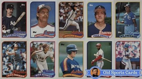 The Top 30 Best and Most Valuable 1989 Topps Baseball Cards